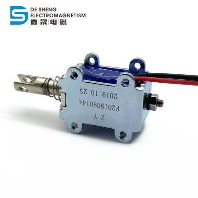 DS 0630 DC 24V 300Ma 10Mm 6N Силовой электромагнит с открытой рамой для толкания