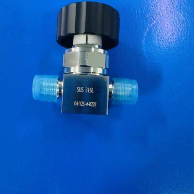 Food Grade Pneumatic Stainless Steel Sanitary Diaphragm Valve for Process Control photo-3