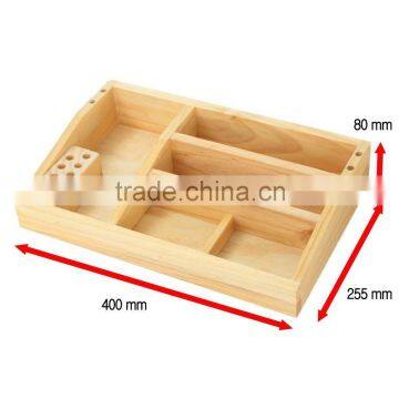 New Product:Solid Wood 4 Layer Makeup Box China Wholesale photo-2