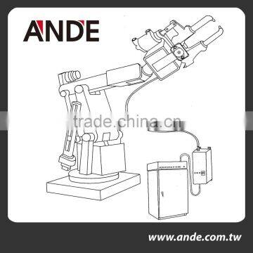 Japanese Specialized High Welding Quality C Type Servo Gun for Car Back Door Welding