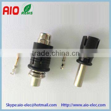 Car antenna jack connector for digital car tv antenna and car radio antenna