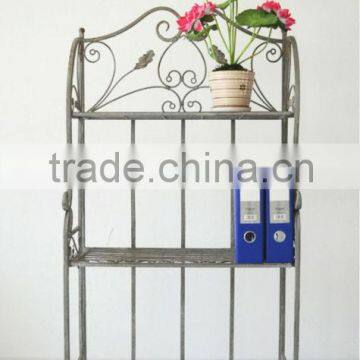Decorative display plant shelf with 3 tiers