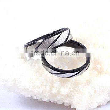 Promote Product Jewelry Gold/silver/black/blue Jewellery Couple Rings photo-3