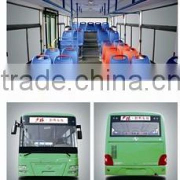 9.8m 48 seats low floor luxury bus with ZF gearbox