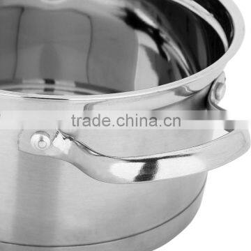 Stainless Steel 201 Thin Handles Induction Korean Mini Cooking Pot Cookware Set photo-5
