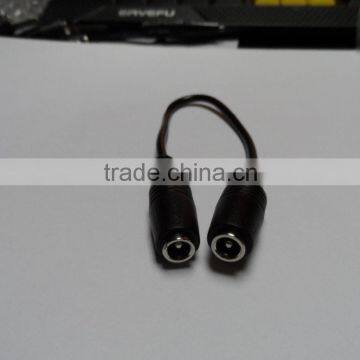 PVC Insulation Materials and Copper DC 5.5x2.1mm Male Female DC Power Cable photo-2