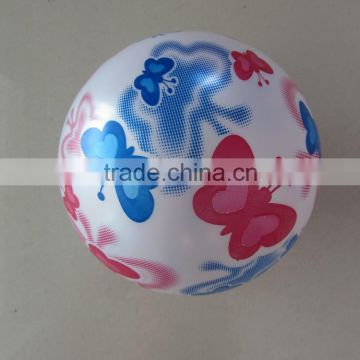 2014 newest two color printed pvc ball for children