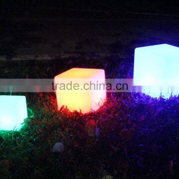 Solar LED Light Decotative Cube With Remote Control YXF-4343S photo-4