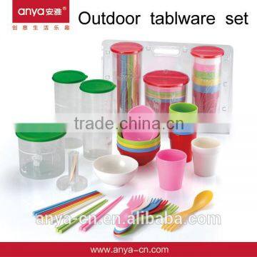 D590 Outdoor Tableware Set Outdoor Melamine Tableware