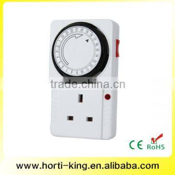 24 hour grounded switchable UK mechanical timer