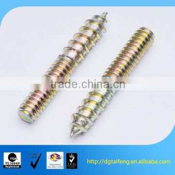 China screw factory double threaded wood screws