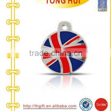 UK Flag metal pendant necklace jewelry