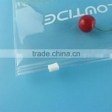 Degradable Material PVC Zip Lock Bags Clear Makeup Bags With Zipper photo-2
