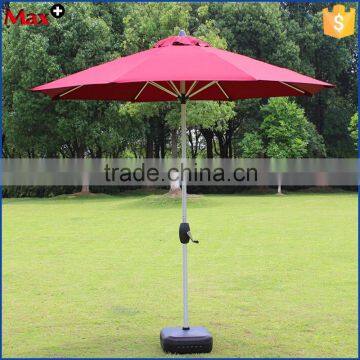 Wholesale 2.7m garden rain-proof straight pole aluminum umbrella