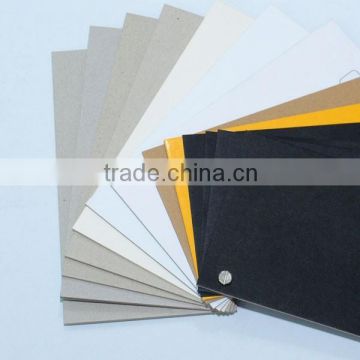 Black board laminated with grey back