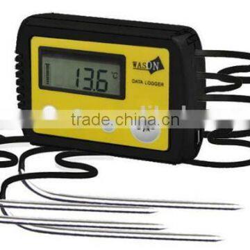 Four probe central temperature data logger