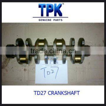 TD23 TD25 TD25T forged steel crankshaft, cast crakshaft