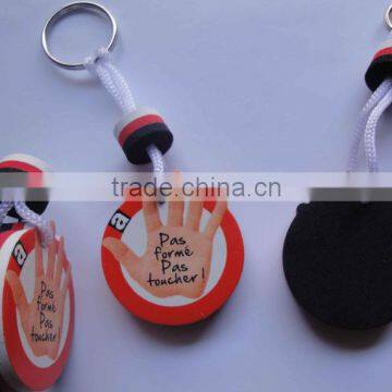 Advertising wholesale custom EVA keychain