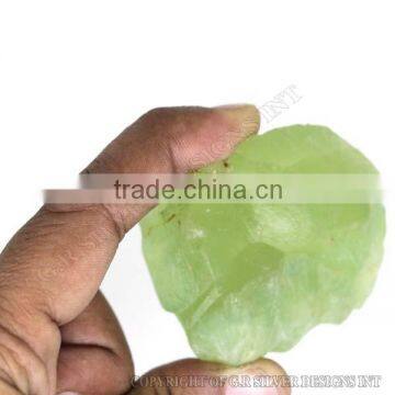Prehnite Semi Precious Stone,uncut Rough Gemstones,wholesale Natural Rough Gemstones photo-3