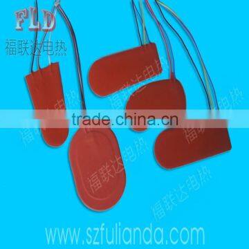 Customized 3.7v 5v 7.4v 9v 12v 24v 36v 48v silicone heating pad with CE ROHS