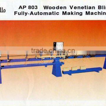 WOOD VENETIAN BLIND MACHINE / BLIND MACHINE / VENETIAN BLIND MAKING MACHINE