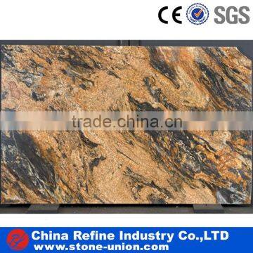 Polished Magma Gold Granite