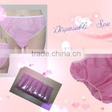 Disposable spa shorts underwear products exported to dubai