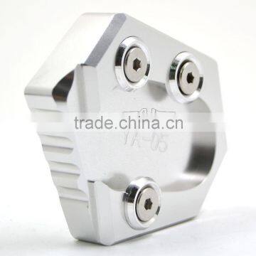 BJ-SSE-YA004 6061 Aftermarket CNC Aluminum Motorcycle Kickstand Pad for Yamaha MT09 2014-2015 photo-4