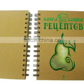 Cheap school exercise branded notebook with any logo