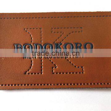 China Professional Clothing Label Maker, Custom Jeans Leather Patches, Private Label Maker Quality Choice