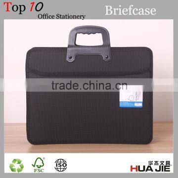 portable cheap portfolio men briefcase zipper lawyer briefcase with handle conference bag