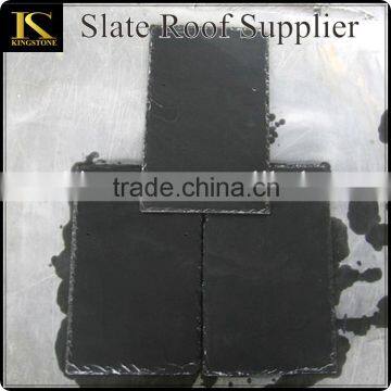 Dark black slate roof/china roofing slate/natural slate stone