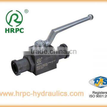 SAE J518C joint standard hydraulic ball valve