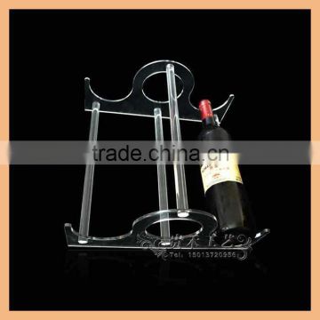 2016 new Fashionable design high transparency wine display &rack for sale