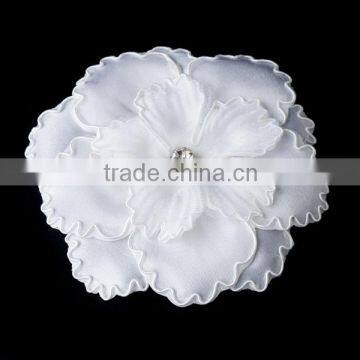 White Bold Bridal Flower Hair Clip Wedding Hair Accessories