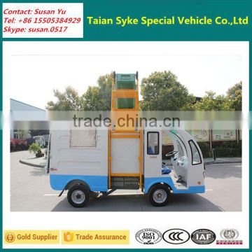 2 Seat Electric Garbage Collection Truck for Sale