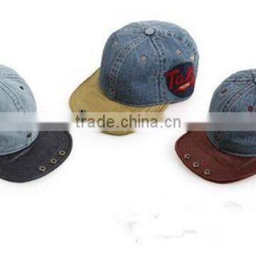 Ladies Colorful Embroidered Butterfly Pattern Baseball Cap