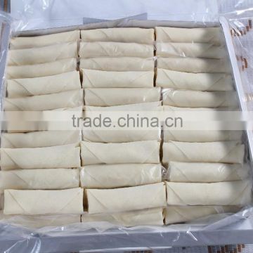 Frozen spring rolls food