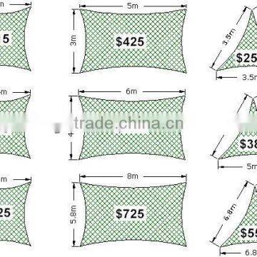 Shade Sail /shade Net/shade Netting