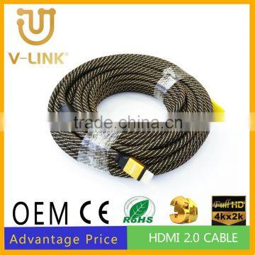 Wholaesale gold plated hdmi to hdmi cable with hd 1080p 3d supported