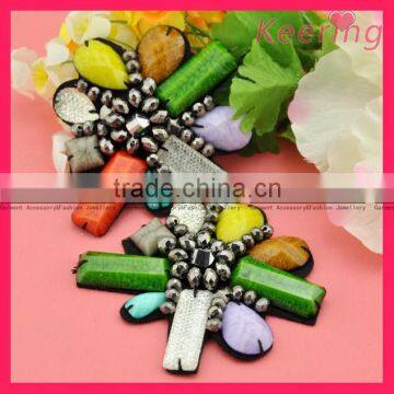Fashion Decorative Colorful Beaded Women's Shoe Ornament for Ladies Shoes WSF-421 photo-2