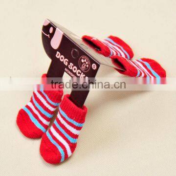 Colorful Socks for Dogs and Cats, High Quality Skid-resistant Pet Shoes 1/3