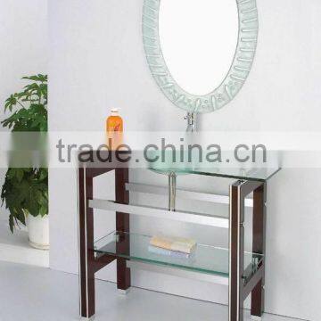 Modern Design Bathroom Produce Base Vanity Sanitary Ware White PVC Bathroom Cabinets