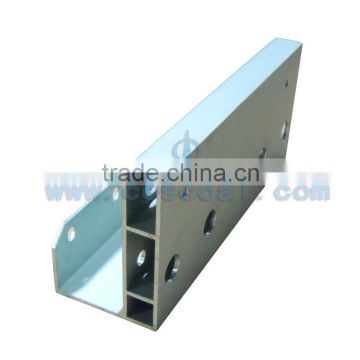 Aluminium alloy extrusion profiles with CNC machining and anodizing