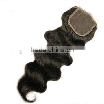 New Arriving 18" #1B Super Wave, Middle Parting, Baby hair in front, Malaysian virgin hair lace front closure weaves