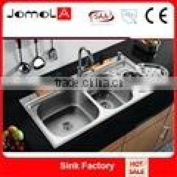 Factory Price!!! 2016 JOMOLA Stable Quality JTF-10050 Triple Bowl Sink Unique Kitchen Sink on sale