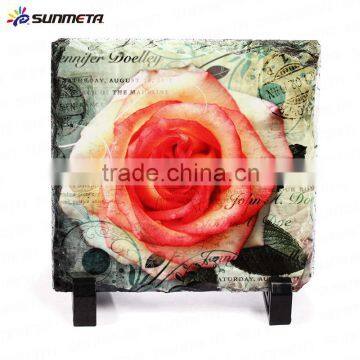 Sunmeta sublimation rock photo,blank rock photo printing