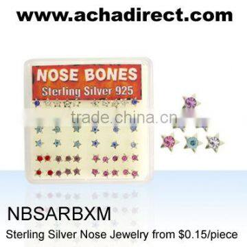 Sterling Silver Nose Jewelry