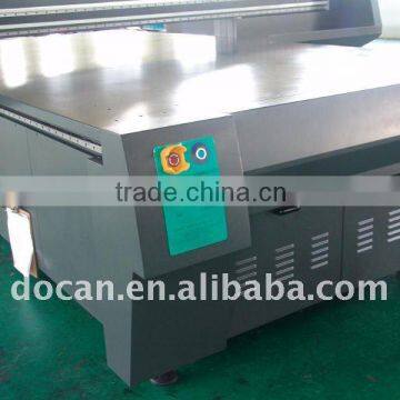Docan UV flatbed printer UV2030 with Konica Minolta 512 print heads
