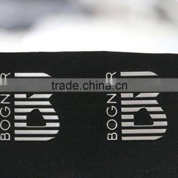 3D Letter shape DIE cut lead free TPU material welding transfer printing for garment